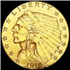 Image 1 : 1914 $2.50 Gold Quarter Eagle CLOSELY UNCIRCULATED