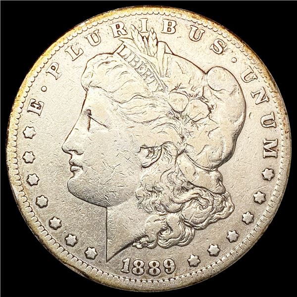 1889-CC Morgan Silver Dollar LIGHTLY CIRCULATED