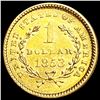 Image 2 : 1853 Rare Gold Dollar CLOSELY UNCIRCULATED