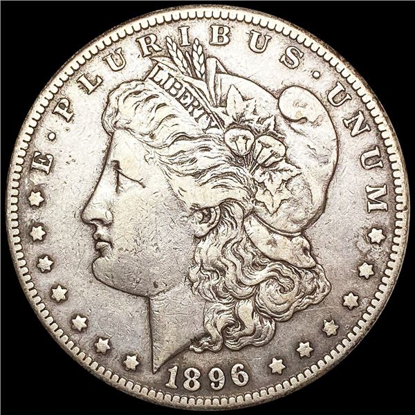 1896-S Morgan Silver Dollar ABOUT UNCIRCULATED