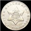 Image 1 : 1853 Silver Three Cent CLOSELY UNCIRCULATED