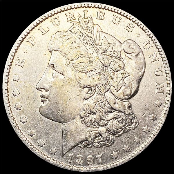 1897-O Morgan Silver Dollar NEARLY UNCIRCULATED