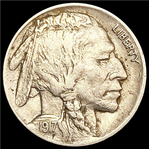 1917-D Buffalo Nickel CLOSELY UNCIRCULATED