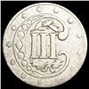 Image 2 : 1857 Silver Three Cent ABOUT UNCIRCULATED