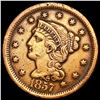 Image 1 : 1857 Large Cent NEARLY UNCIRCULATED