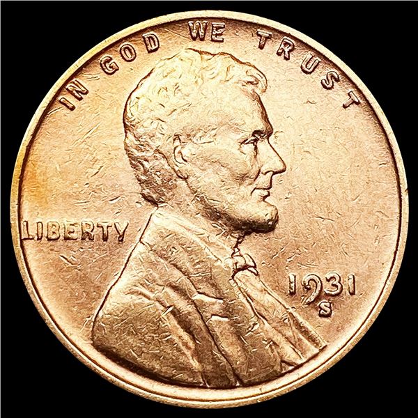 1931-S Wheat Cent UNCIRCULATED