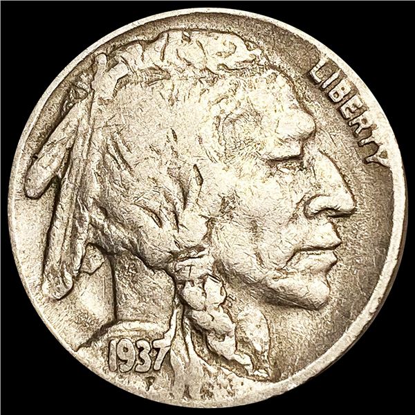 1937-D 3-Leg Buffalo Nickel LIGHTLY CIRCULATED