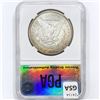 Image 2 : 1892-CC Morgan Silver Dollar PGA MS61 DMPL