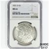 Image 1 : 1921-D Morgan Silver Dollar NGC MS61