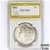 Image 1 : 1903 Morgan Silver Dollar PGA MS62