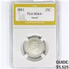 Image 1 : 1883 Kingdom of Hawaii Half Dollar PGA MS64+