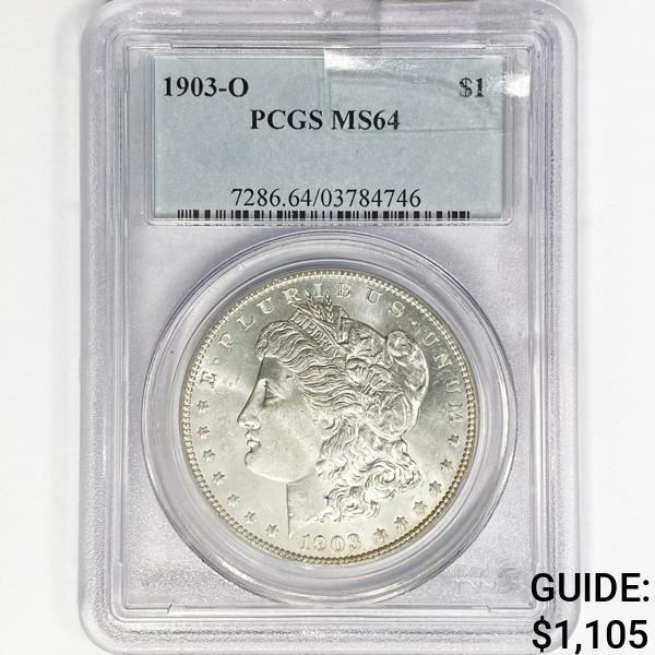 1903-O Morgan Silver Dollar PCGS MS64
