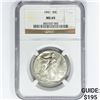 Image 1 : 1941 Walking Liberty Half Dollar NGC MS65