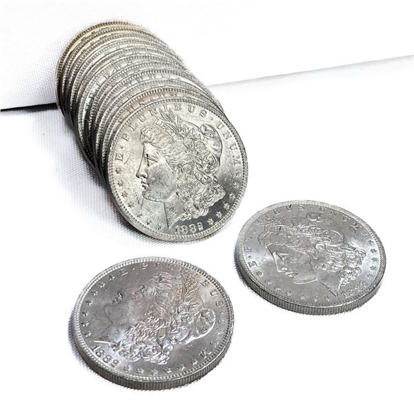 1882-O Morgan Silver Dollar Roll (13 Coins)