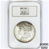 Image 1 : 1896 Morgan Silver Dollar NGC MS64