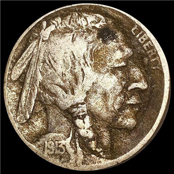 1913-D Buffalo Nickel LIGHTLY CIRCULATED