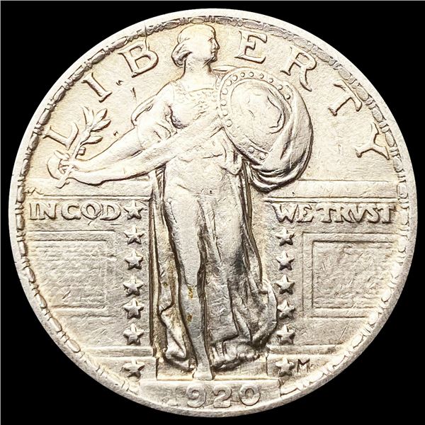 1920 Standing Liberty Quarter NEARLY UNCIRCULATED