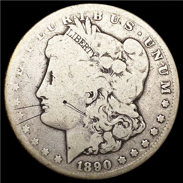 1890-CC Morgan Silver Dollar NICELY CIRCULATED