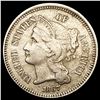 Image 1 : 1867 Nickel Three Cent LIGHTLY CIRCULATED