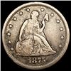 Image 1 : 1875-S Twenty Cent Piece NICELY CIRCULATED