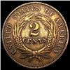 Image 2 : 1865 Two Cent Piece CLOSELY UNCIRCULATED