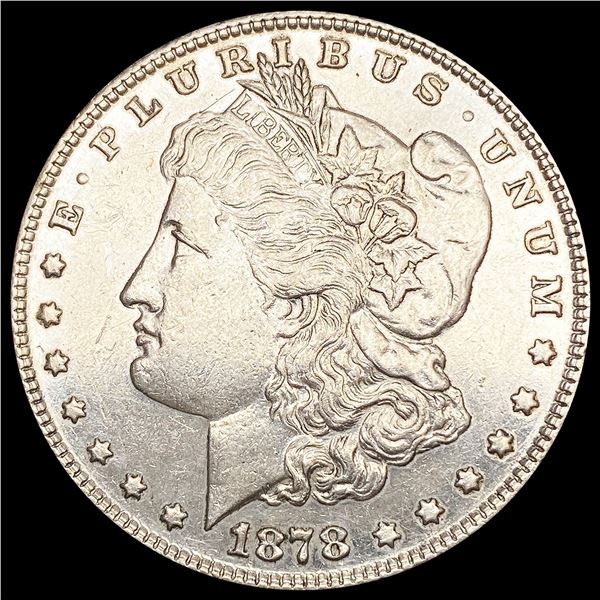 1878 7/8TF Morgan Silver Dollar CLOSELY UNCIRCULAT