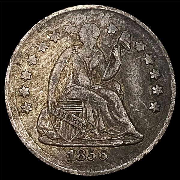 1856 Seated Liberty Half Dime LIGHTLY CIRCULATED