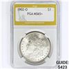 Image 1 : 1902-O Morgan Silver Dollar PGA MS65+