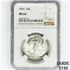 Image 1 : 1945 Walking Liberty Half Dollar NGC MS64