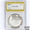 Image 1 : 1882-S Morgan Silver Dollar PGA MS65