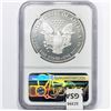 Image 2 : 2019-W American Silver Eagle NGC PF70 UC, 1st Day