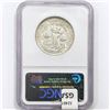 Image 2 : 1937 Roanoke Half Dollar NGC MS65