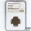 Image 1 : 1864 Two Cent Piece NGC XF45 BN, Lg Motto