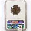 Image 2 : 1864 Two Cent Piece NGC XF45 BN, Lg Motto