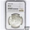 Image 1 : 1921-D Morgan Silver Dollar NGC MS62