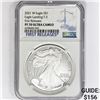 Image 1 : 2021-W American Silver Eagle NGC PF70 UC, T-2