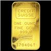 Image 1 : Credit Sussie 1oz Gold Bar UNCIRCULATED