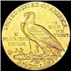 Image 2 : 1909 $2.50 Gold Quarter Eagle CLOSELY UNCIRCULATED