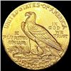Image 2 : 1910 $2.50 Gold Quarter Eagle UNCIRCULATED
