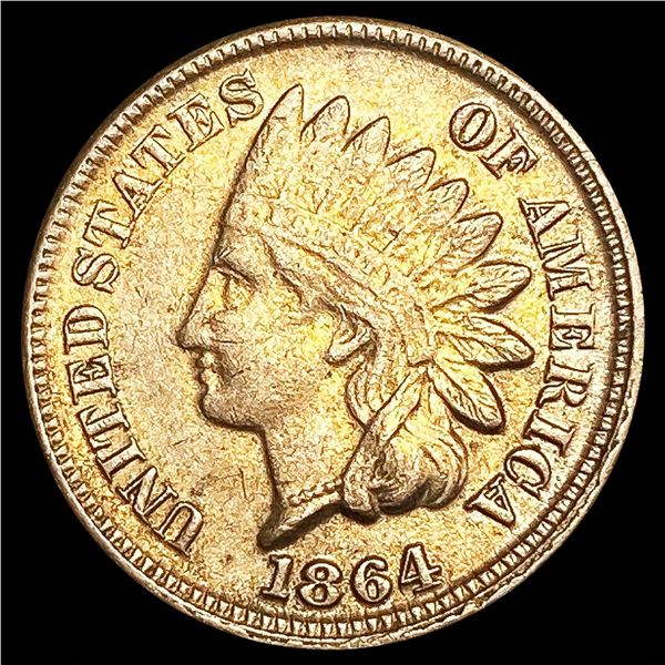 1864 Indian Head Cent CLOSELY UNCIRCULATED
