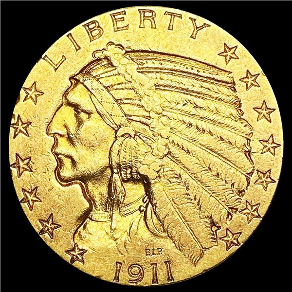 1911-S $10 Gold Eagle NEARLY UNCIRCULATED