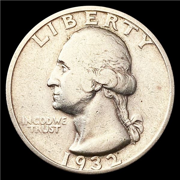 1932-S Washington Silver Quarter NICELY CIRCULATED