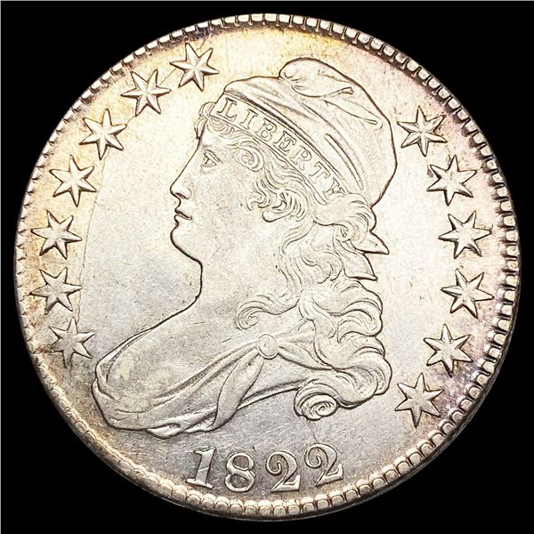 1822 Capped Bust Half Dollar CLOSELY UNCIRCULATED