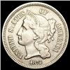 Image 1 : 1872 Nickel Three Cent LIGHTLY CIRCULATED