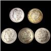 Image 1 : (5) Morgan Dollars (1882-O, 1885-O, 1921, 1882, 1