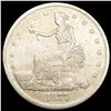 Image 1 : 1877-S CHOP Silver Trade Dollar ABOUT UNCIRCULATED