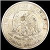 Image 2 : 1877-S CHOP Silver Trade Dollar ABOUT UNCIRCULATED
