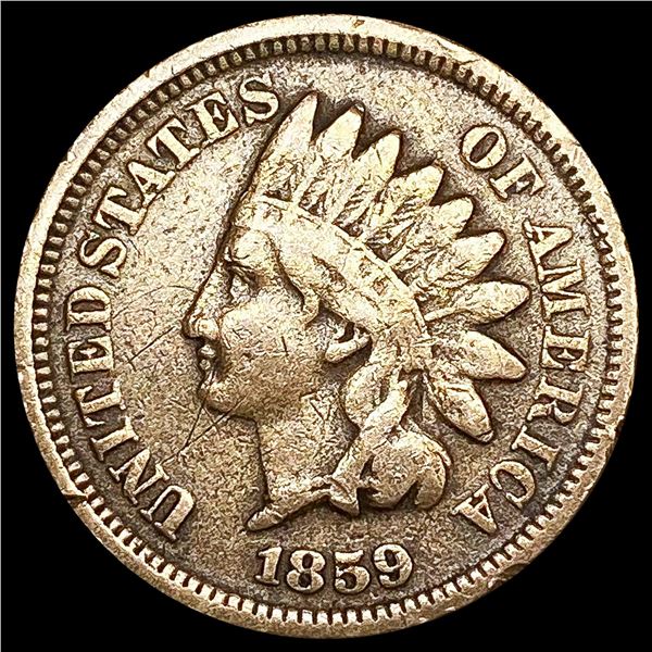 1859 Indian Head Cent LIGHTLY CIRCULATED