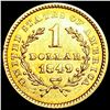 Image 2 : 1849 Rare Gold Dollar UNCIRCULATED