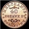 Image 2 : 1863 Indian Head Cent Token UNCIRCULATED